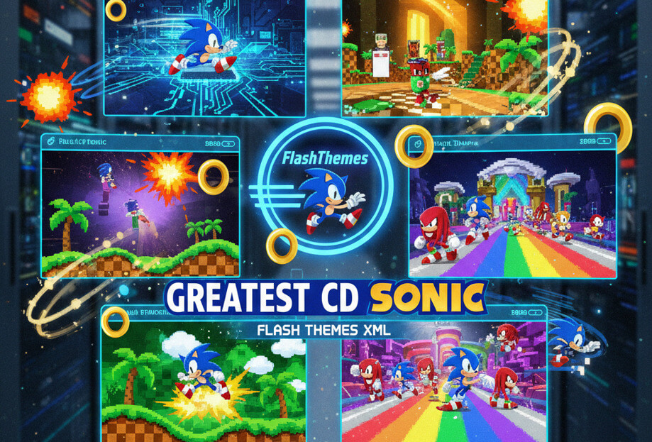The Greatest CD Sonic FlashThemes XML