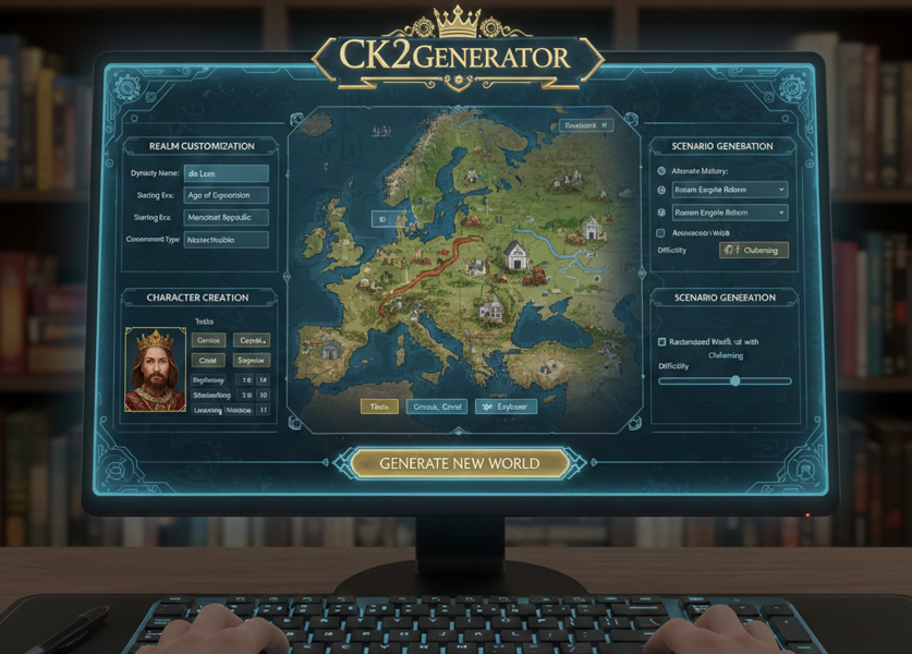 Strategy Guide at CK2Generator Benjamin Pearce