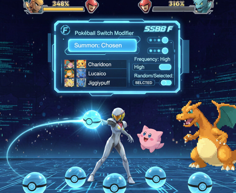 SSBB F Pokeballs Switch Modifier
