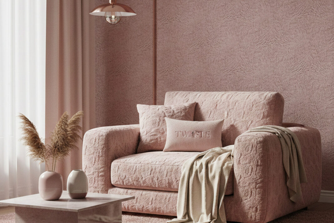 Decoration Pink Chinchilla Pattern TW2GTE