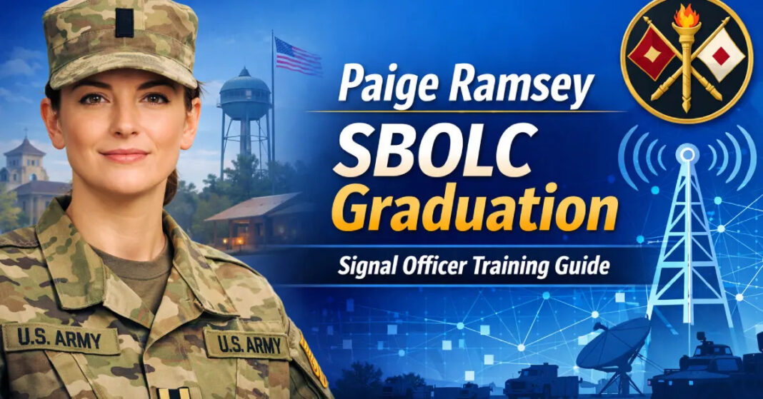 Paige Ramsey SBOLC Graduation: Full Details