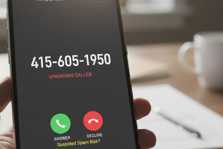 415-605-1950 Phone Number – Scam, Robocall, or Legit?
