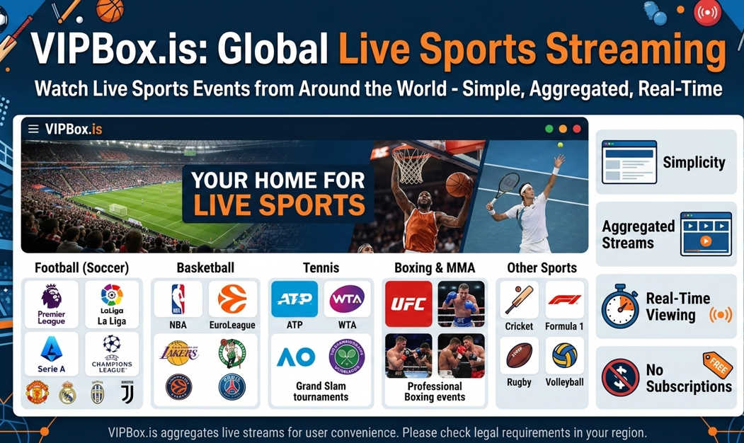 How to Stream Sports Live on VIPBox.is Easily!