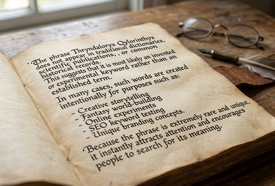 Thryndaloryx Qylorinthyx : The Internet Mystery in 2026