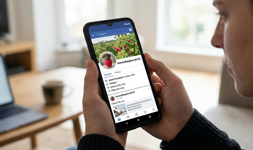 GeneralRaspberry8102 Facebook: Real or Just a Bot?