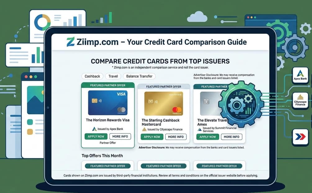 Ziimp.com Credit Cards