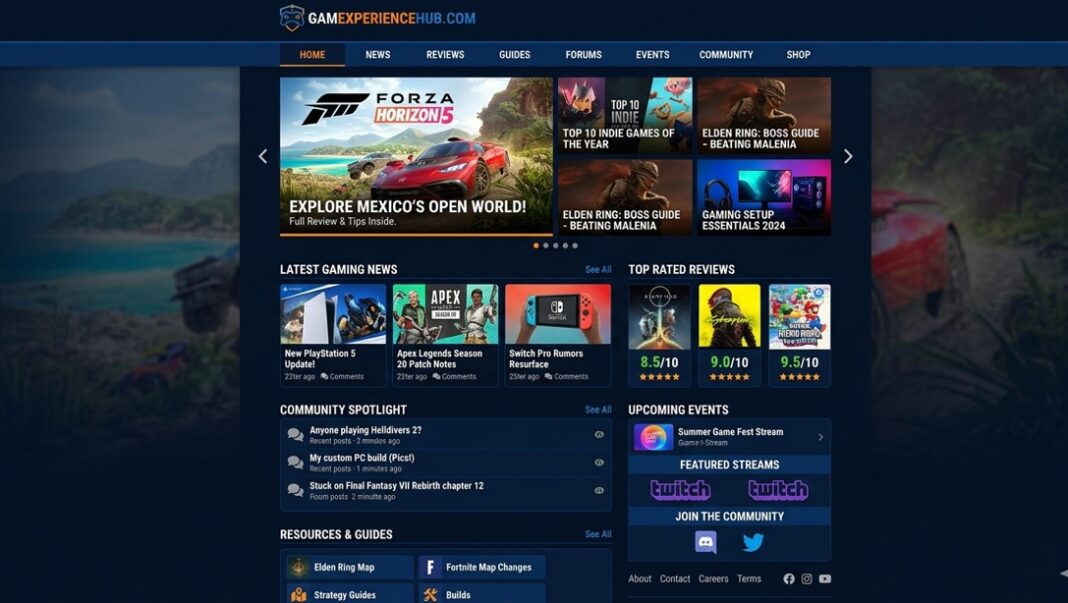 Gamexperiencehub.com: The Ultimate Hub for Gamers